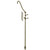 Kingston Brass Vintage 60-Inch Shower Riser with 17-Inch Shower Arm, Antique Brass - CCR6173