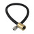 Kingston Brass 20" Braided Pull Down Kitchen Faucet Spray Hose, Brushed Brass - LSSPRHOSE203