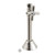Kingston Brass 1/2" Sweat x 3/8" O.D. Comp Straight Shut Off Valve with 5" Extension, Polished Nickel - CC83256X