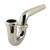 Kingston Brass 1-1/4" P-Trap without Flange, 12-7/8" Length, 18 Gauge, Polished Nickel - CC1186
