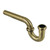 Kingston Brass 1-1/4" P-Trap without Flange, 12-7/8" Length, 18 Gauge, Antique Brass - CC1183