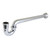 Kingston Brass 1-1/4" P-Trap with Bell Flange, 18" Length, 18 Gauge, Polished Chrome - CC7181