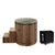 Golden Designs Dynamic Cold Therapy Barrel - Plastic with Pacific Cedar Exterior - DCT-B-042-PLPC