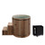 Golden Designs Dynamic Cold Therapy Barrel - Plastic with Pacific Cedar Exterior - DCT-B-042-PLPC