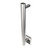 Amba i20RO.B Modello i Round Hardwired Single Bar Towel Warmer - 20" Long - 10 Watt - Brushed