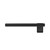 Amba i20RO.MB Modello i Round Hardwired Single Bar Towel Warmer - 20" Long - 10 Watt - Matte Black