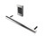 Amba i20RO.P Modello i Round Hardwired Single Bar Towel Warmer - 20" Long - 10 Watt - Polished