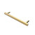 Amba i20RO.SB Modello i Round Hardwired Single Bar Towel Warmer - 20" Long - 10 Watt - Satin Brass