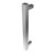 Amba i20SQ.B Modello i Square Hardwired Single Bar Towel Warmer - 20" Long - 10 Watt - Brushed