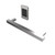 Amba i20SQ.B Modello i Square Hardwired Single Bar Towel Warmer - 20" Long - 10 Watt - Brushed