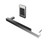 Amba i20SQ.P Modello i Square Hardwired Single Bar Towel Warmer - 20" Long - 10 Watt - Polished