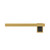 Amba i20SQ.SB Modello i Square Hardwired Single Bar Towel Warmer - 20" Long - 10 Watt - Satin Brass
