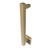 Amba i20SQ.SB Modello i Square Hardwired Single Bar Towel Warmer - 20" Long - 10 Watt - Satin Brass