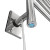 Amba SL3-P Swivel Loop Hardwired & Plug-in Combo Towel Warmer with 3 Looped Bars - Polished