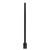 Amba i40RO.MB Modello i Round 40" Hardwired Single Bar Towel Warmer - 40" Long - 20 Watt - Matte Black
