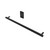 Amba i40RO.MB Modello i Round 40" Hardwired Single Bar Towel Warmer - 40" Long - 20 Watt - Matte Black