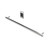 Amba i40RO.P Modello i Round 40" Hardwired Single Bar Towel Warmer - 40" Long - 20 Watt - Polished