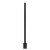 Amba i40SQ.MB Modello i Square 40" Hardwired Single Bar Towel Warmer - 40" Long - 20 Watt - Matte Black