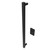 Amba i40SQ.MB Modello i Square 40" Hardwired Single Bar Towel Warmer - 40" Long - 20 Watt - Matte Black