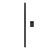Amba i40SQ.MB Modello i Square 40" Hardwired Single Bar Towel Warmer - 40" Long - 20 Watt - Matte Black