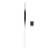 Amba i40SQ.P Modello i Square 40" Hardwired Single Bar Towel Warmer - 40" Long - 20 Watt - Polished
