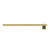 Amba i40SQ.SB Modello i Square 40" Hardwired Single Bar Towel Warmer - 40" Long - 20 Watt - Satin Brass