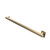 Amba i40SQ.SB Modello i Square 40" Hardwired Single Bar Towel Warmer - 40" Long - 20 Watt - Satin Brass