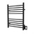 Amba RSWH-MB Radiant Square Hardwired + Plug-in Combo 10 Bar Towel Warmer - Matte Black