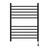 Amba RSWH-MB Radiant Square Hardwired + Plug-in Combo 10 Bar Towel Warmer - Matte Black
