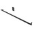 Amba i59RO.MB Modello i Round 59" Hardwired Single Bar Towel Warmer - Matte Black - 59" Long - 30 Watt