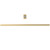 Amba i59RO.SB Modello i Round 59" Hardwired Single Bar Towel Warmer - Satin Brass - 59" Long - 30 Watt