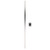 Amba i59SQ.B Modello i Square 59" Hardwired Single Bar Towel Warmer - Brushed - 59" Long - 30 Watt