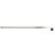 Amba i59SQ.P Modello i Square 59" Hardwired Single Bar Towel Warmer - Polished - 59" Long - 30 Watt