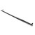 Amba i59SQ.P Modello i Square 59" Hardwired Single Bar Towel Warmer - Polished - 59" Long - 30 Watt