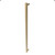 Amba i59SQ.SB Modello i Square 59" Hardwired Single Bar Towel Warmer - Satin Brass - 59" Long - 30 Watt