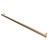 Amba i59SQ.SB Modello i Square 59" Hardwired Single Bar Towel Warmer - Satin Brass - 59" Long - 30 Watt