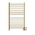 Amba RWHL-SSB Radiant Large Hardwired + Plug-in Combo Straight 12 Bar Towel Warmer - Satin Brass