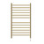 Amba RWHL-SSB Radiant Large Hardwired + Plug-in Combo Straight 12 Bar Towel Warmer - Satin Brass
