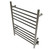 Amba RWH-SBB Radiant Hardwired + Plug-in Combo Straight 10 Bar Towel Warmer - Brushed Bronze