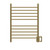 Amba Radiant Hardwired + Plug-in Combo Straight 10 Bar Towel Warmer - Polished Gold - RWH-SPG