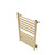 Amba S2132SB.2 Sirio S2132 Hardwired Towel Warmer in Brass  - 21"W x 32"H; 170W