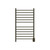 Amba RWHL-SBB Radiant Large Hardwired + Plug-in Combo Straight 12 Bar Towel Warmer - Brushed Bronze