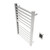 Amba Q2132B.2 Quadro Q2132 Hardwired Towel Warmer - Brushed  - 21"W x 32"H; 170W
