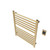 Amba S2932SB.2 Sirio S2932 Hardwired Towel Warmer - Satin Brass   - 29"W x 32"H; 220W
