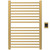 Amba S2942SB.2 Sirio S2942 Hardwired Towel Warmer - Satin Brass  - 29"W x 42"H; 290W