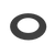 Amba AE-1R-MB 1mm Round Spacer (qty. 2) for use with Antus or Sirio collections - Matte Black