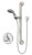 Symmons 9603-X-P-B Origins Wall Mounted Slide Bar Handshower Unit with Handle - Chrome