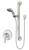Symmons 9603-X-PLR-B Origins Wall Mounted Slide Bar Handshower Unit with Handle - Chrome