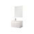 Blossom Voyage 30" Wall Hung Vanity With Droplet-Shaped Sink (LED Illuminated) - Glossy White - V8042 30 01 A Blossom Voyage 30" Wall Hung Vanity With Droplet-Shaped Sink (LED Illuminated) - Glossy White - V8042 30 01 A