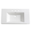 Fresca Vista 36" White Integrated Sink with Countertop - FVS8090WH